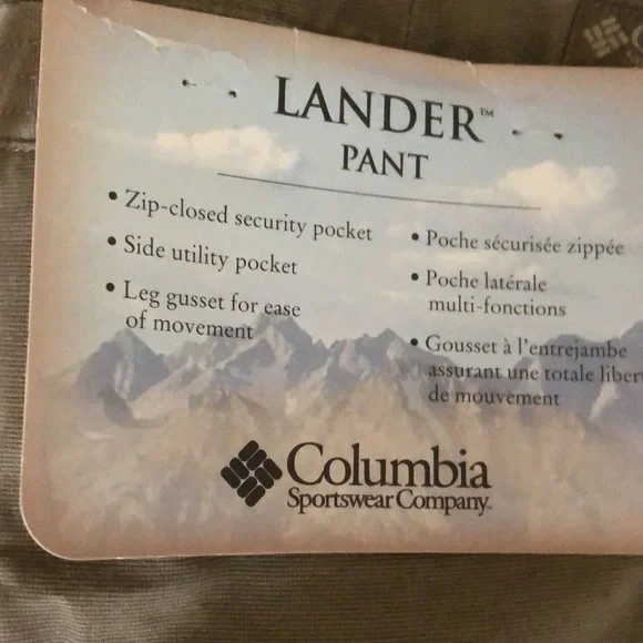 NWT Columbia Lander pant - Picture 3 of 10